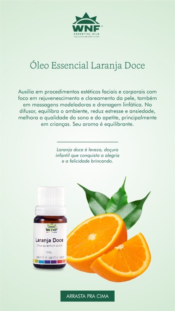 Óleo Essencial Laranja Doce WNF - 5ml - Image 2