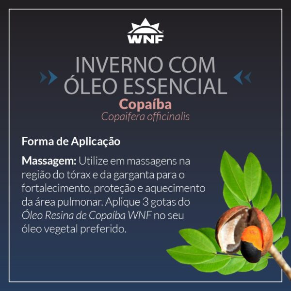 Óleo Essencial Resina Copaíba WNF - 5ml - Imagem 2