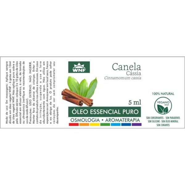 Óleo Essencial Canela Cássia WNF - 5ml - Image 2