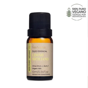 Óleo Essencial Limão Siciliano Via Aroma - 10ml