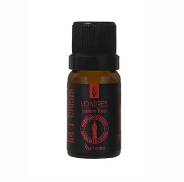 Essência Londres, Jasmim Real (Essências do Mundo) Via Aroma - 10ml