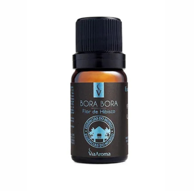 Essência Bora Bora, Flor de Hibisco (Essências do Mundo) Via Aroma - 10ml