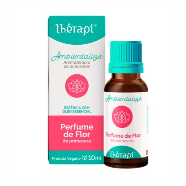 Essência com Óleo Essencial Ambientalize - Perfume de Flor - Therapi