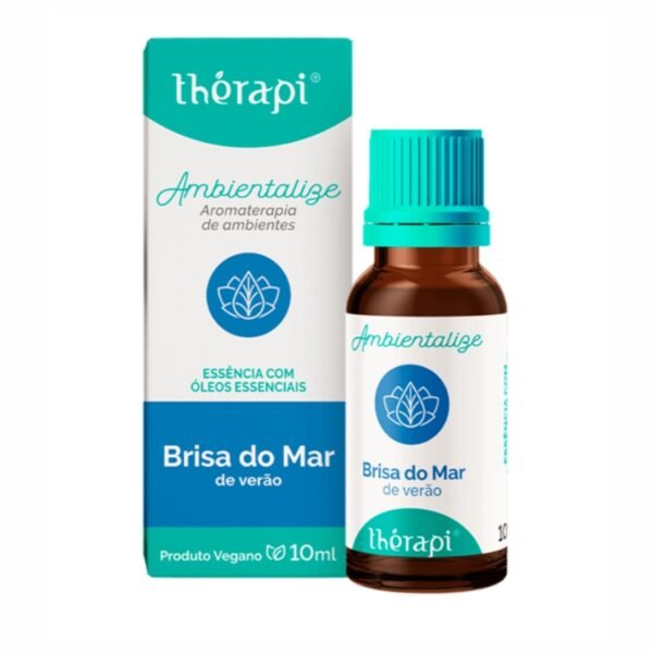 Essência com Óleo Essencial Ambientalize - Brisa do Mar - Therapi