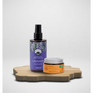 Kit Hidrolato de Lavanda + Argila Amarela (Dourada)