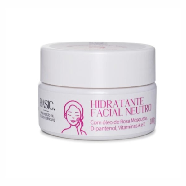 Hidratante Facial Neutro Linha Basic Via Aroma – 100g