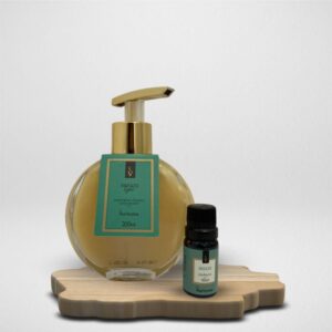 Presenteie com Afeto - Kit Sabonete Líquido Breeze Light 200ml Via Aroma + Essência Breeze 10ml Via Aroma