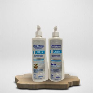 Presenteie com Afeto – Kit Hidratante de Uréia 350ml + Sabonete Creme Hidratante de Uréia 350ml