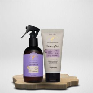 Presenteie com Afeto – Kit Hidratante de Mãos 60g Via Aroma + Spray Aromatherapy Bem Estar 250ml