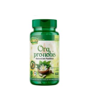 Ora Pro-Nóbis em Pastilha 60 Pastilhas - Unilife