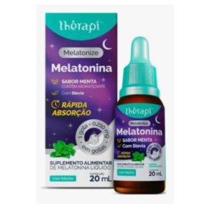 Melatonize Gotas - Melatonina 20 Ml - Menta Vegano - Thérapi