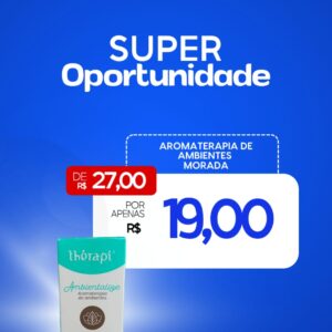 Essência Ambientalize Morada 10ml - Therapi (Promoção)