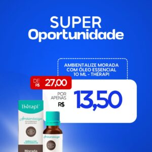Essência Ambientalize Morada 10ml - Therapi (Promoção)