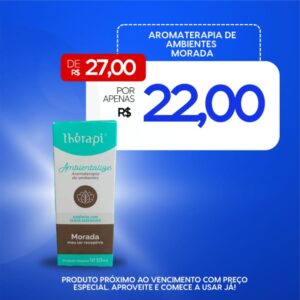 Essência Ambientalize Morada 10ml - Therapi (Promoção)