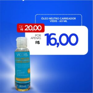 Óleo Carreador Vedis 60ml